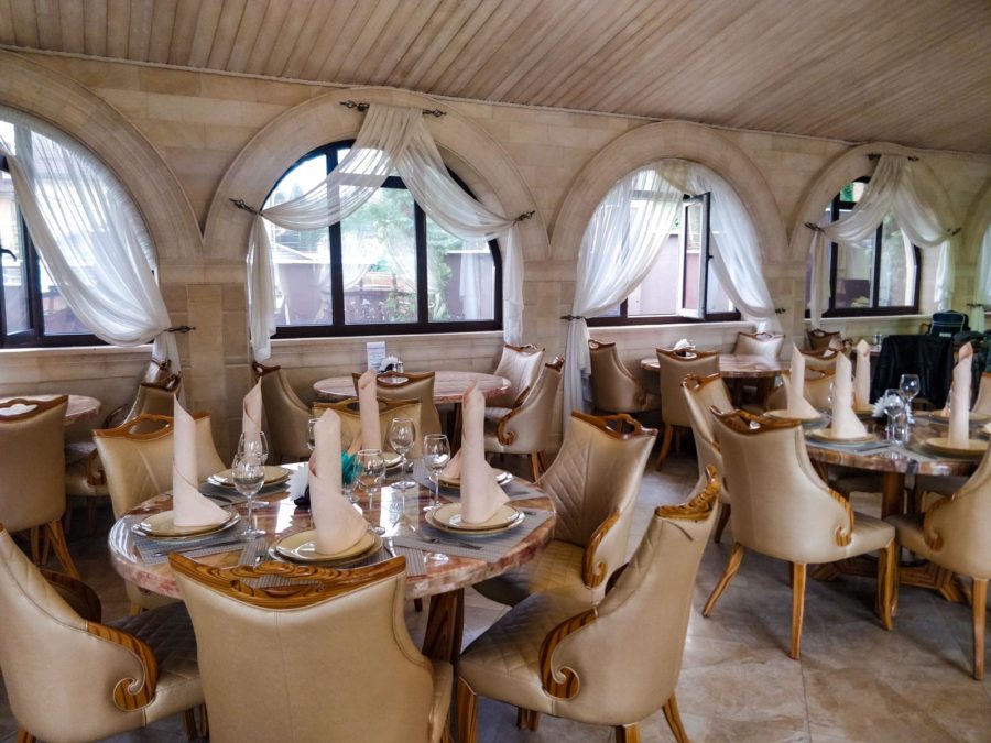 Ресторан «Летний сад» в санатории «Солнечный» в Кисловодске - фотография