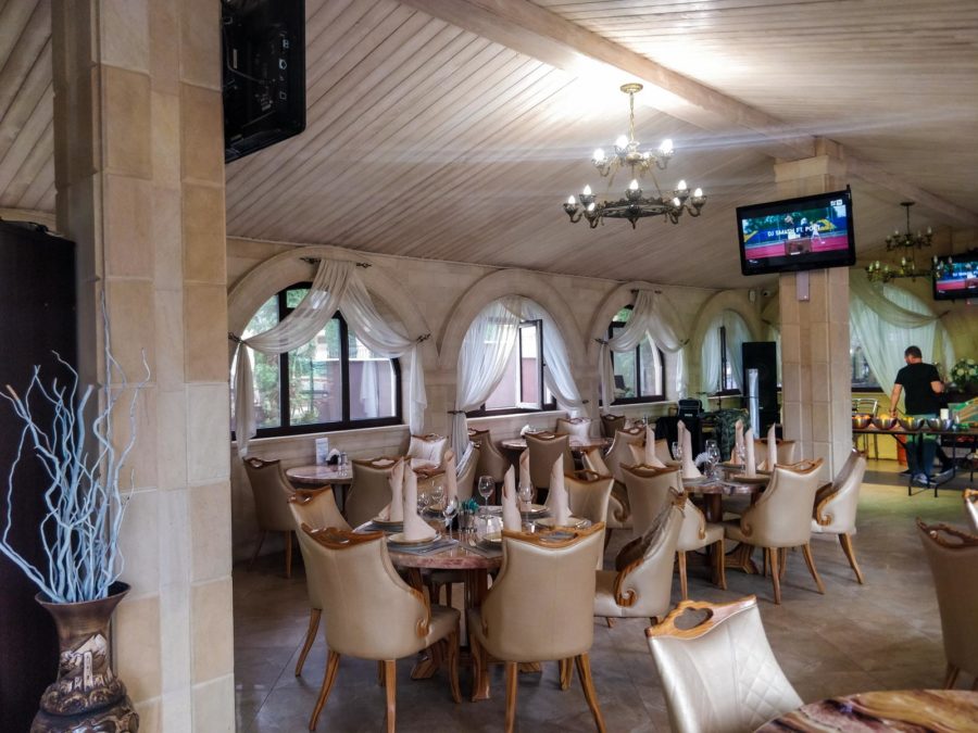 Ресторан «Летний сад» в санатории «Солнечный» в Кисловодске - фотография