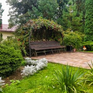 Территория в санатории «Солнечный» в Кисловодске - фотография