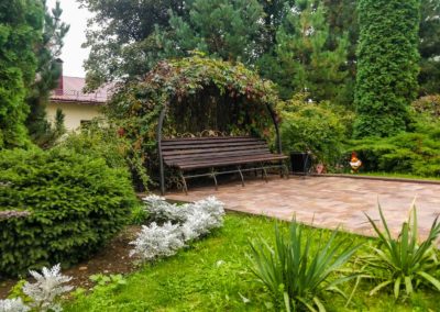 Территория в санатории «Солнечный» в Кисловодске - фотография