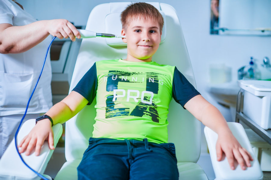 Детские процедуры в санатории «Солнечный» в Кисловодске - фотография