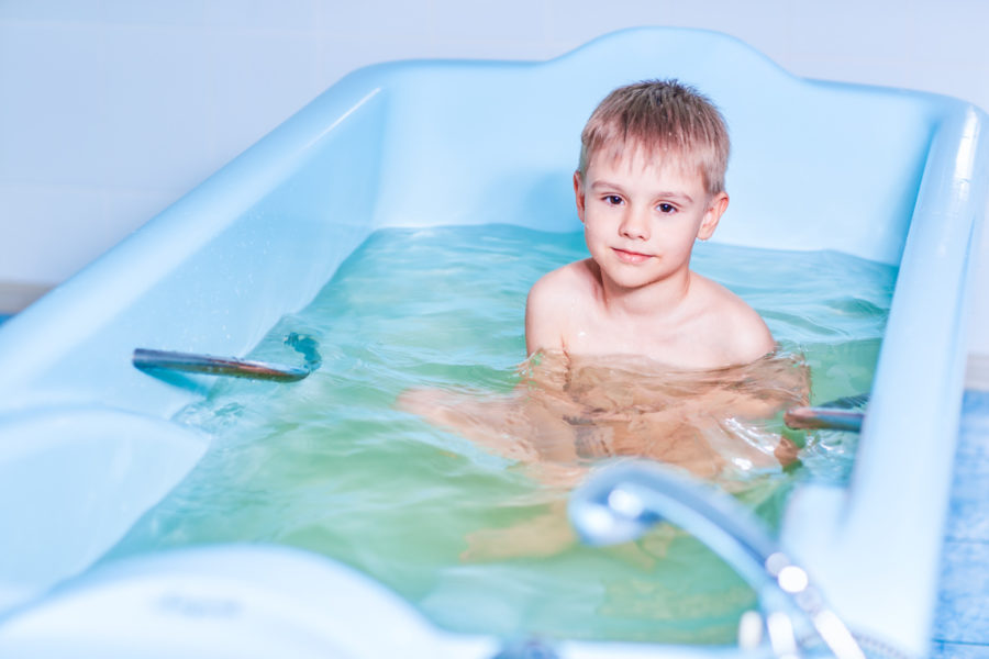 Детские процедуры в санатории «Солнечный» в Кисловодске - фотография