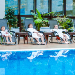 Бассейн в санатории «Солнечный» в Кисловодске - фотография