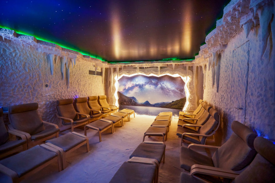 Галокамера (соляная пещера) в санатории «Солнечный» в Кисловодске - фотография