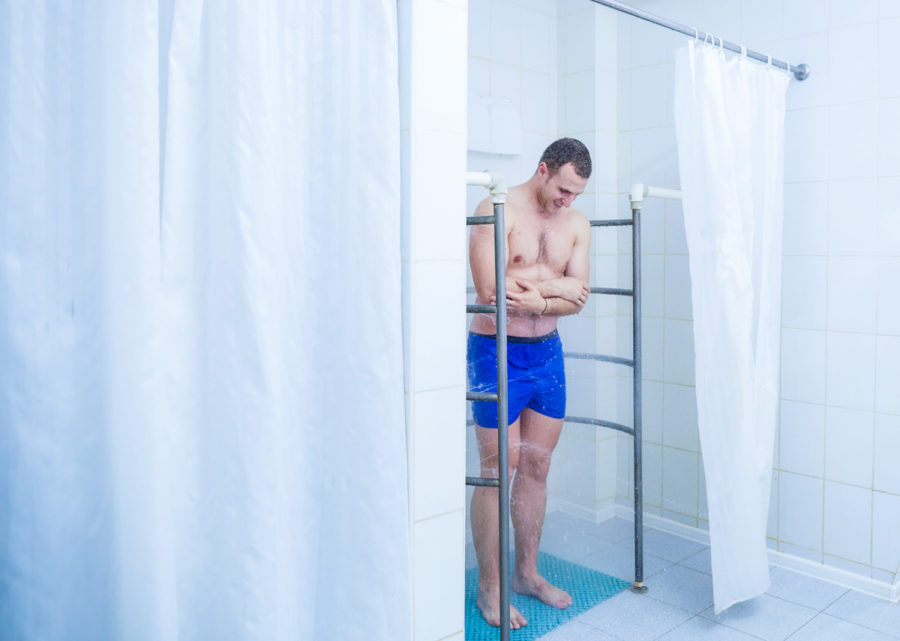 Циркулярный душ в санатории «Солнечный» в Кисловодске - фотография