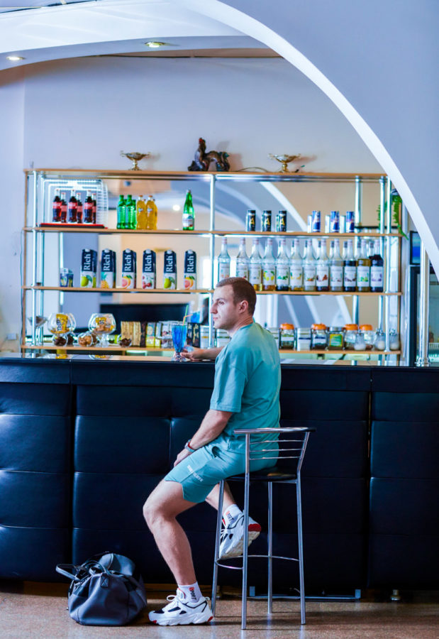 Лобби-бар в санатории «Солнечный» в Кисловодске - фотография