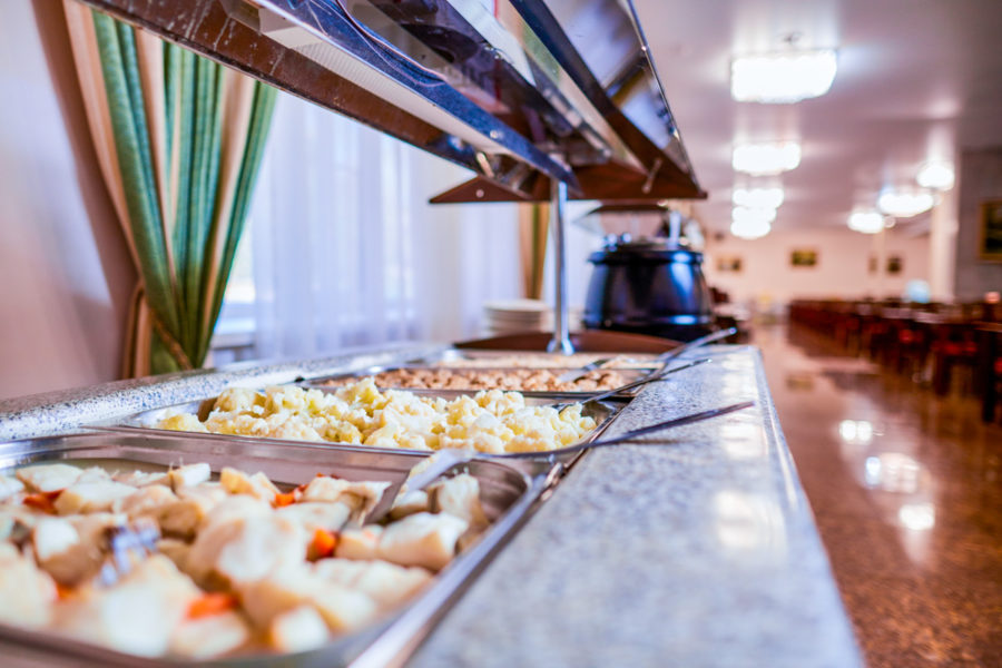 Ресторан «Гостиный двор» в санатории «Солнечный» в Кисловодске - фотография