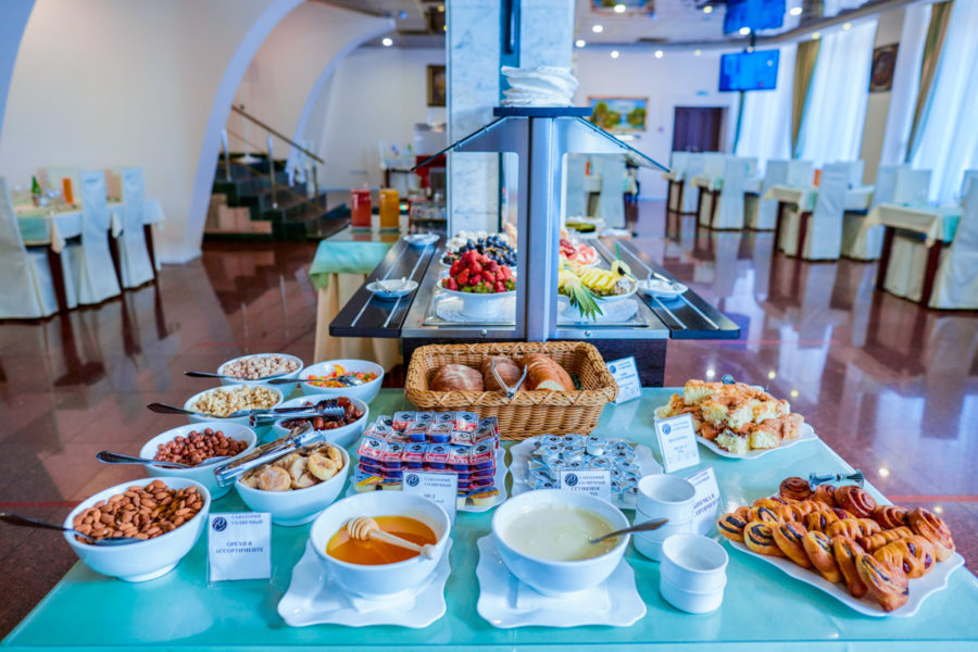 Ресторан «Европейский» в санатории «Солнечный» в Кисловодске - фотография