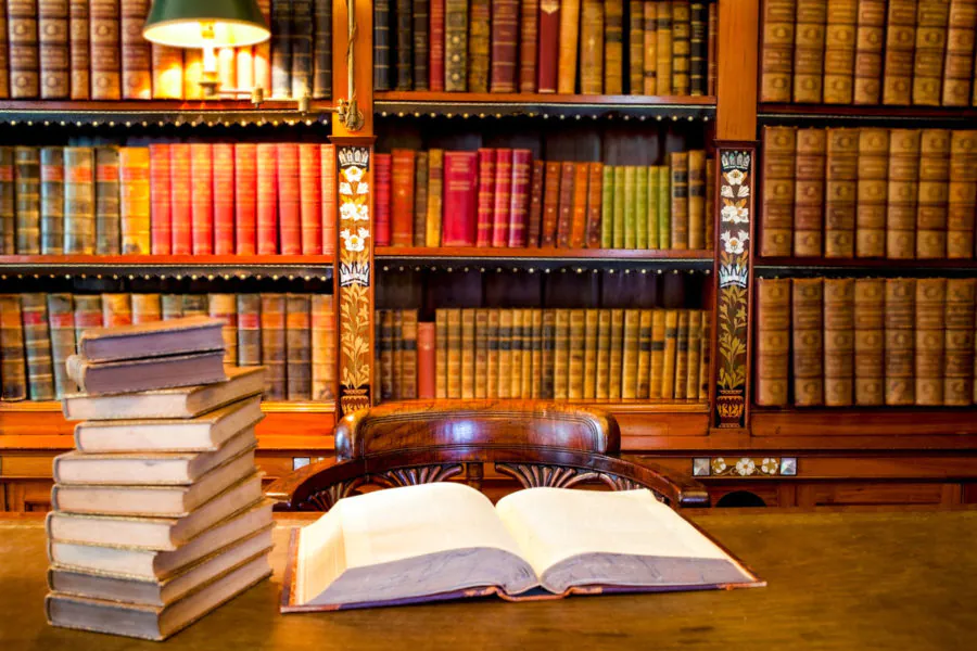 Библиотека в санатории