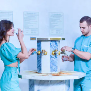 Бювет в санатории «Солнечный» в Кисловодске - фотография