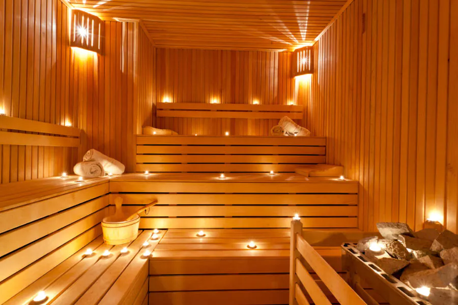 Сауна в санатории