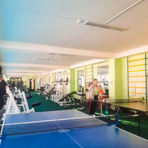 Тренажёрный зал в санатории «Солнечный» в Кисловодске - фотография