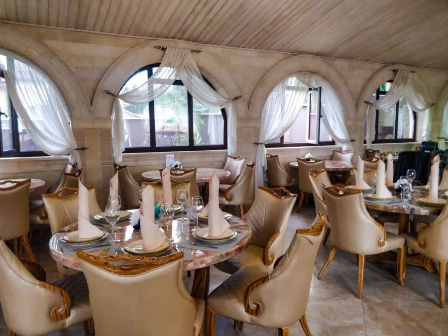 Ресторан «Летний сад» в санатории «Солнечный» в Кисловодске - фотография