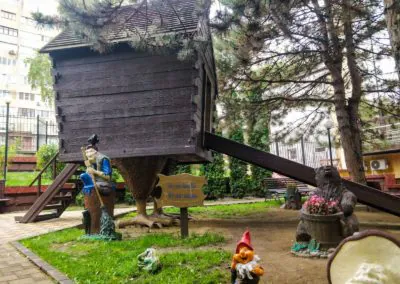 Детская площадка «Страна Чудес» в санатории «Солнечный» в Кисловодске - фотография