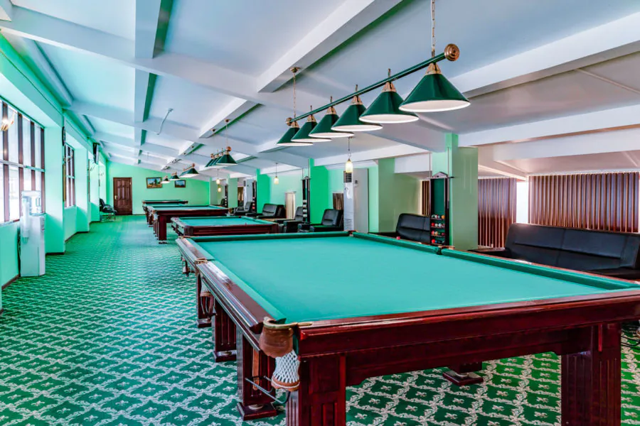 Бильярд в санатории «Солнечный» в Кисловодске - фотография