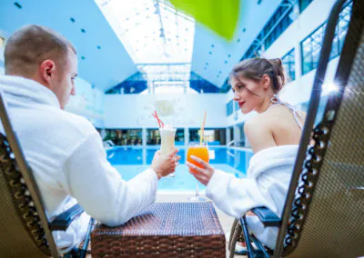 Бассейн в санатории «Солнечный» в Кисловодске - фотография