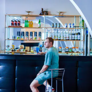 Лобби-бар в санатории «Солнечный» в Кисловодске - фотография