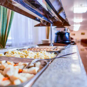 Ресторан «Гостиный двор» в санатории «Солнечный» в Кисловодске - фотография