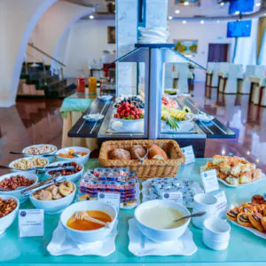 Ресторан «Европейский» в санатории «Солнечный» в Кисловодске - фотография